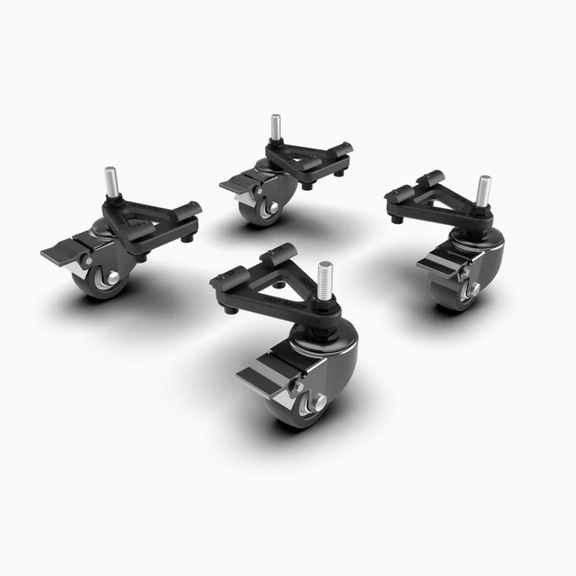 Trak Racer TR80/TR160 Caster Wheels (4 Pack) 제품 이미지